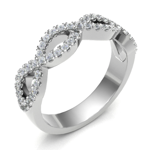 Diamond forever ring